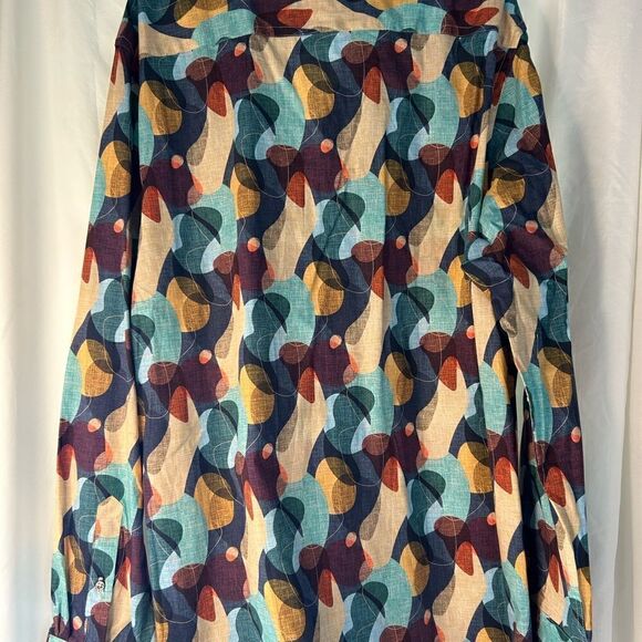 Bugatchi Men's Hugo Shaped
Comfort Stretch Cotton Sport Shirt. NWT - Picture 4 of 7